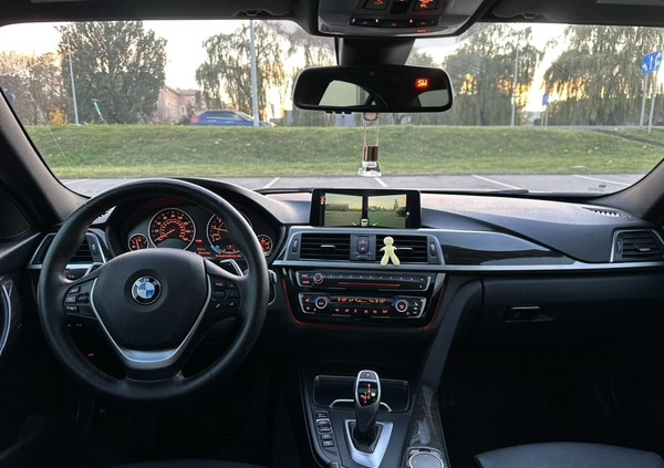 BMW Seria 3 cena 80900 przebieg: 122000, rok produkcji 2016 z Czerniejewo małe 137